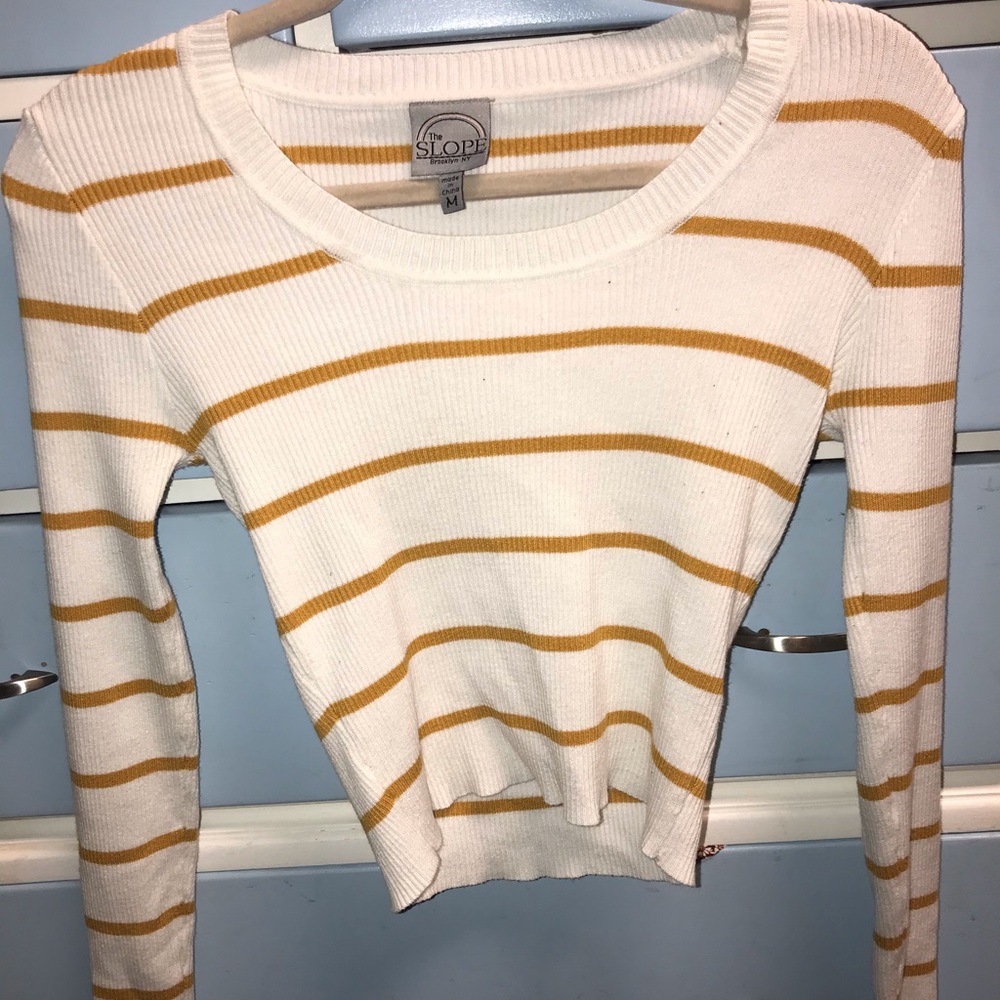 Striped long sleeve shirt